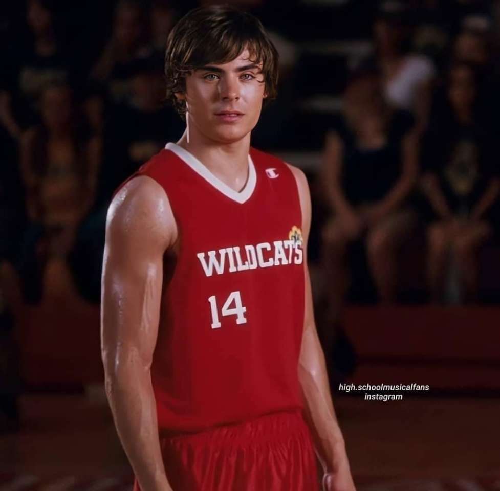 Troy Bolton bohater puzzle online