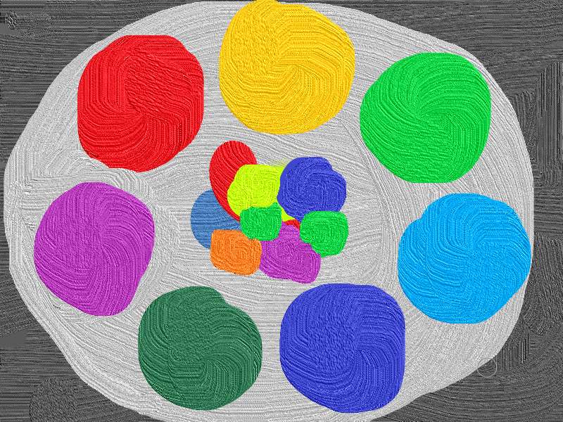 Paleta kolorów puzzle online