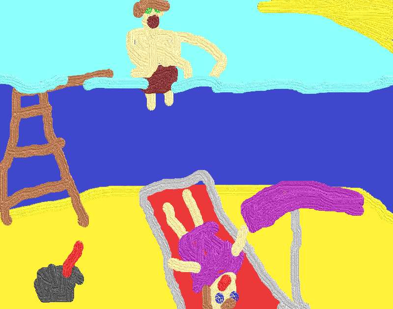 plaża i zabawa puzzle online