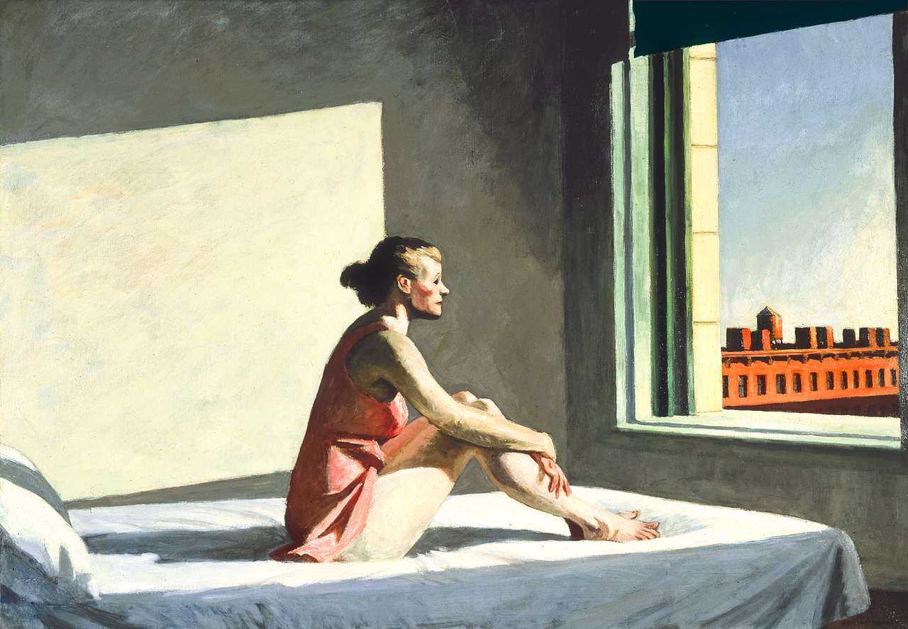 Samotność Edwarda Hoppera puzzle online