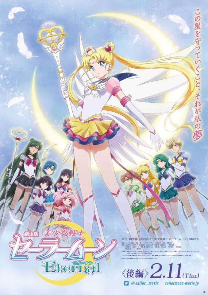 Sailor Moon Eternal część 2 puzzle online