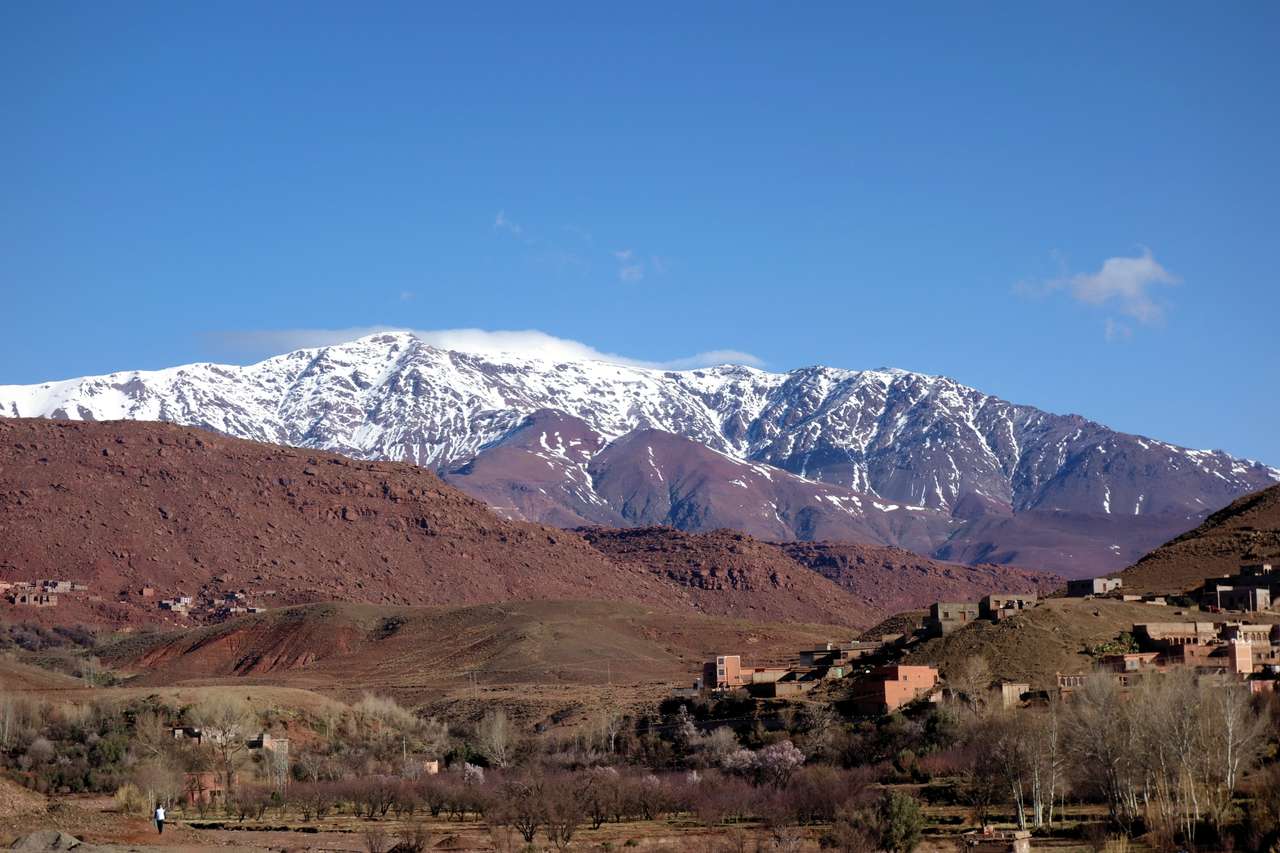 Góry Atlas w Maroku puzzle online