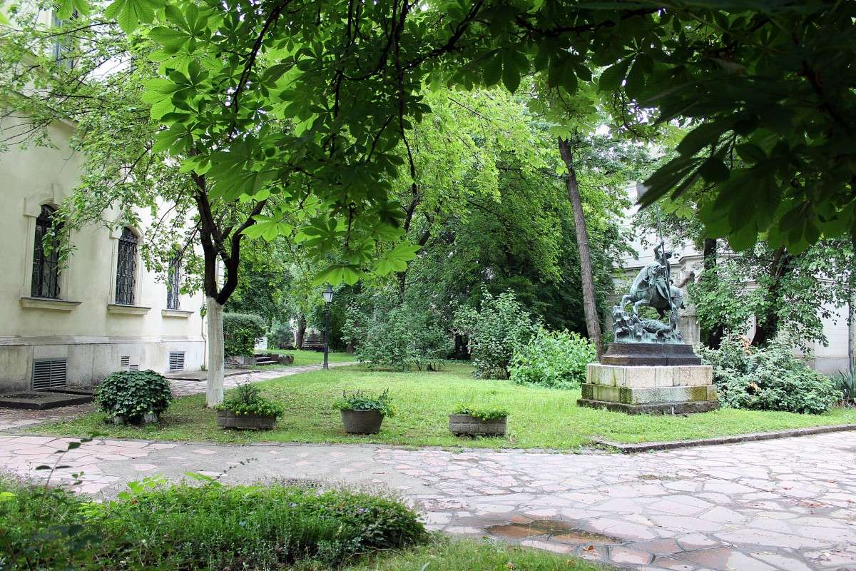 Park w mieście na Węgrzech puzzle online