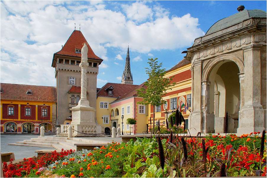Miasto Koszeg na Węgrzech puzzle online