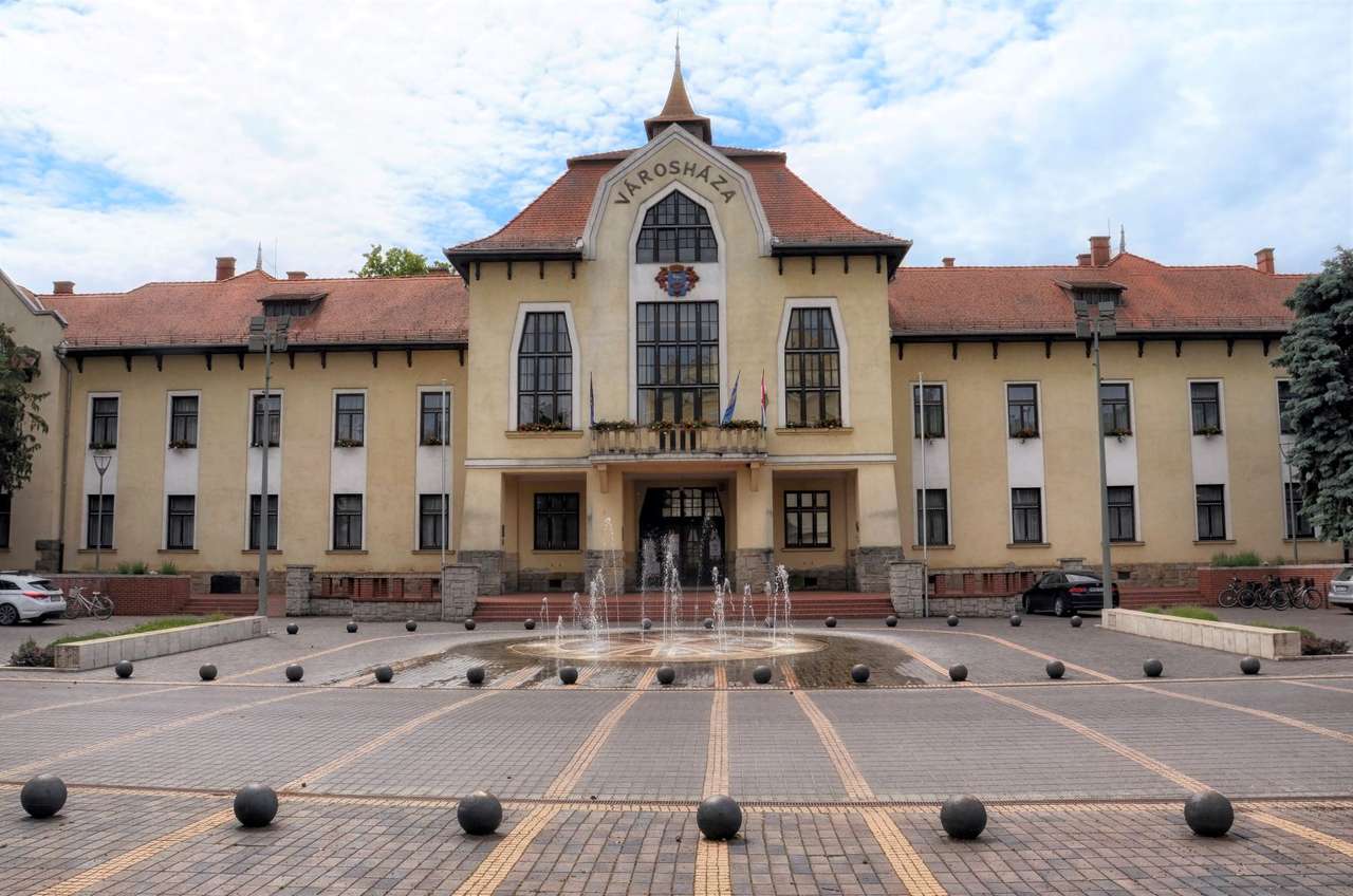 Miasto Csongrad na Węgrzech puzzle online