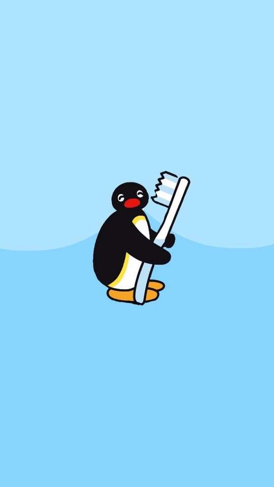Pingwinek puzzle online