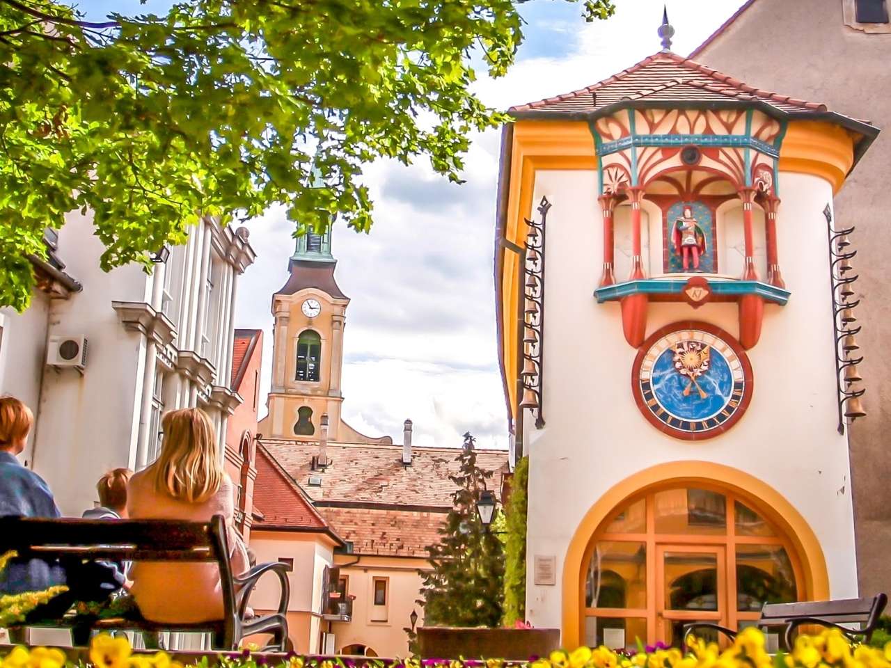 Miasto Szekesfehervar na Węgrzech puzzle online