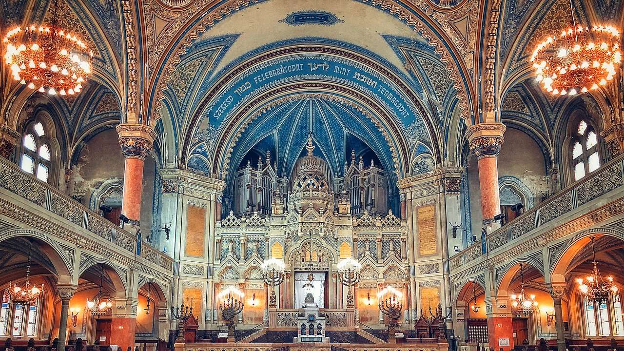 Synagoga w Szeged na Węgrzech puzzle online