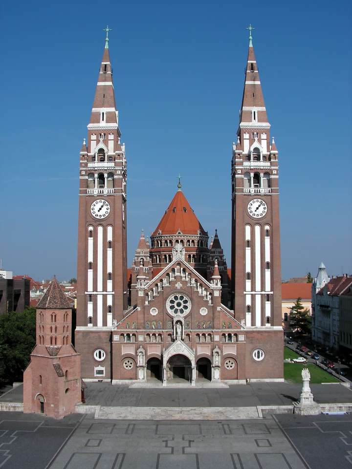 Miasto Szeged na Węgrzech puzzle online