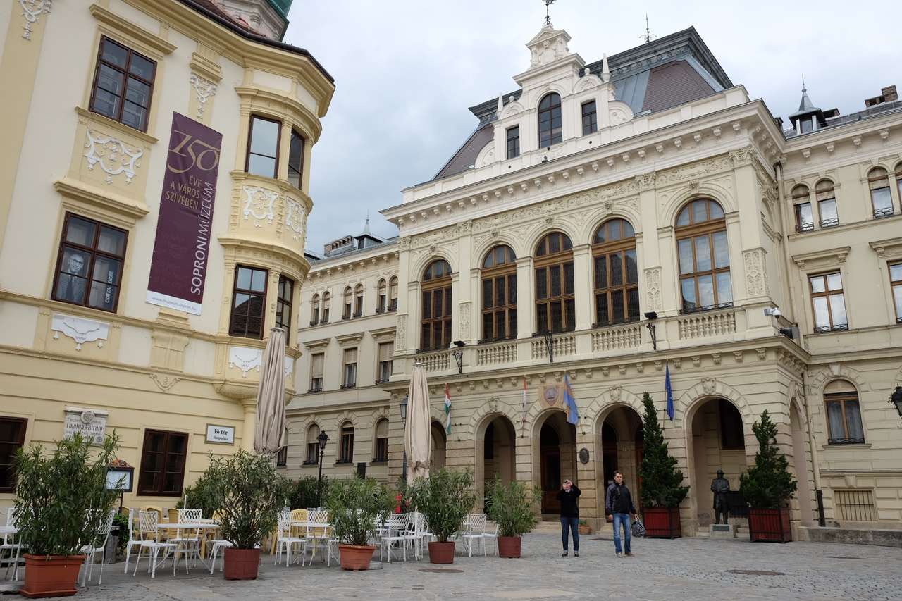 Miasto Sopron na Węgrzech puzzle online
