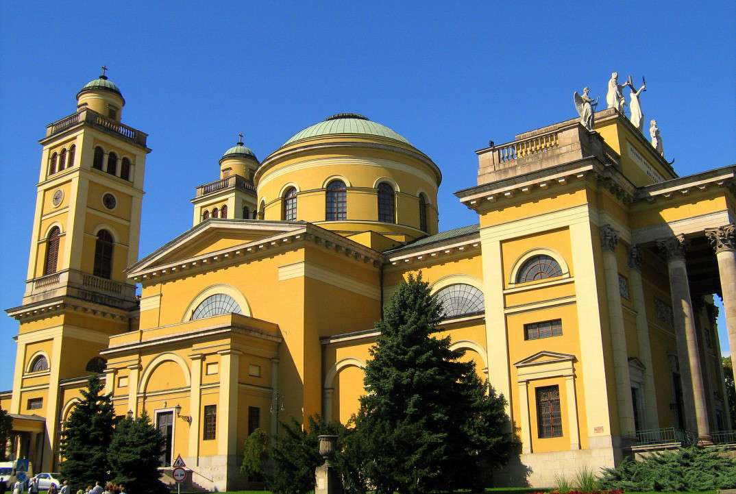 Katedra w Egerze na Węgrzech puzzle online