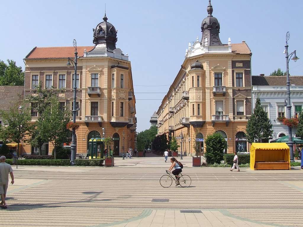 Miasto Debreczyn na Węgrzech puzzle online