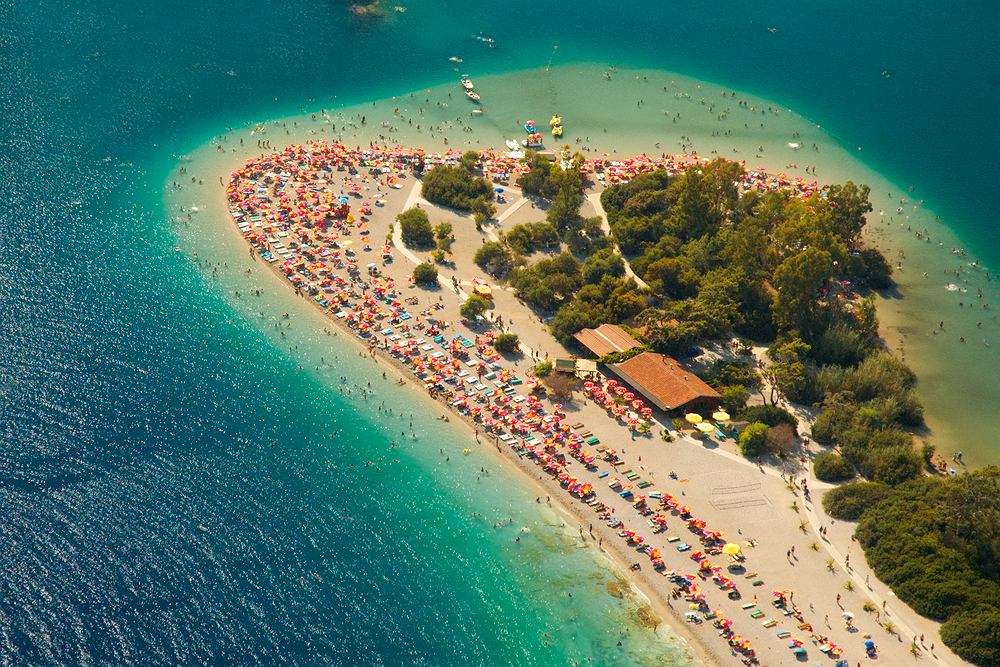 plaża w turcji puzzle online