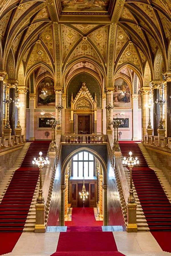 Budynek parlamentu w Budapeszcie na Węgrzech puzzle online