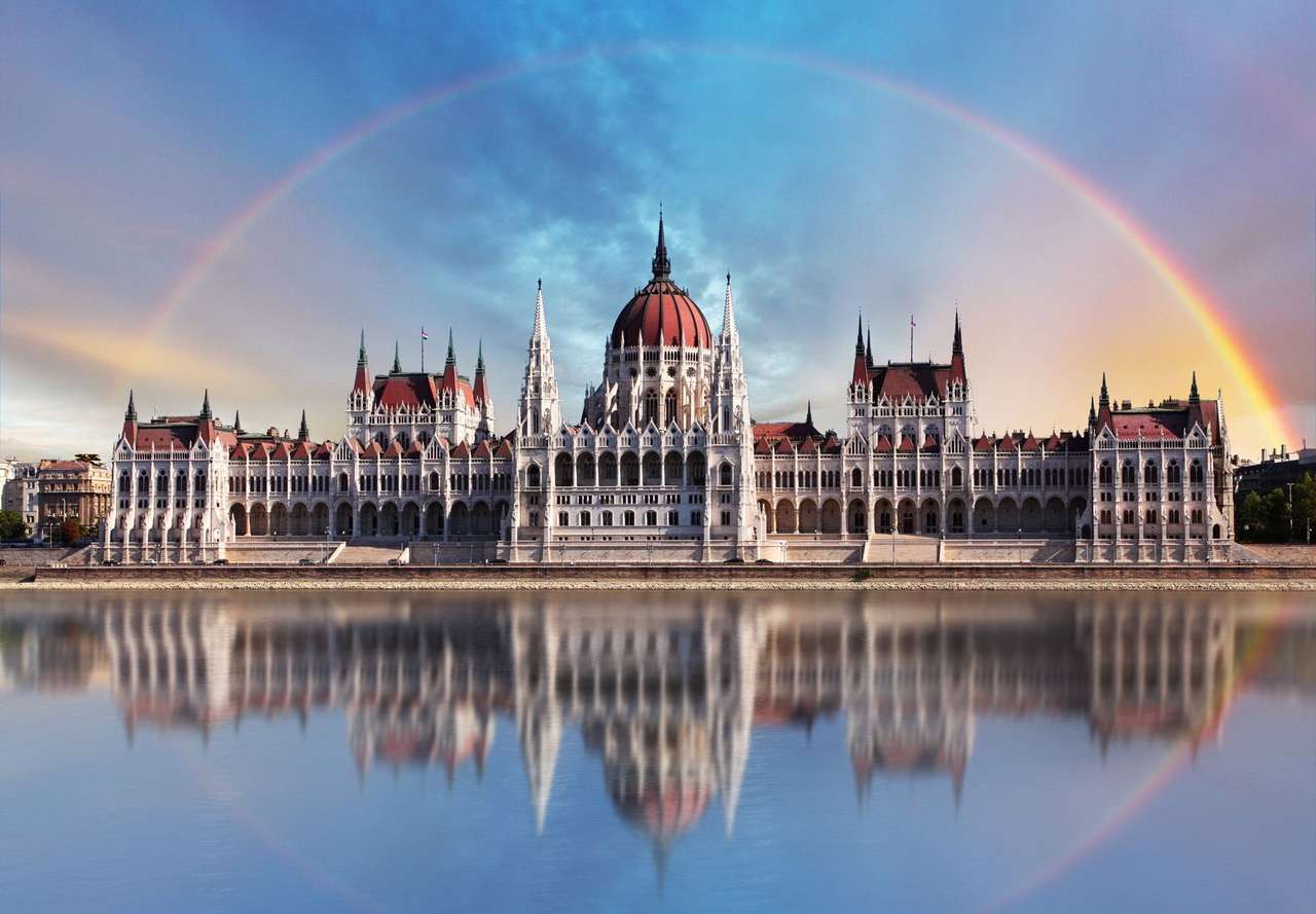 Budynek parlamentu w Budapeszcie Węgry puzzle online