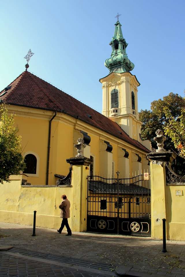 Budapeszt Serbski Kościół Węgry puzzle online