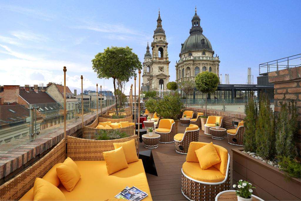 Budapeszt Hotel Taras Węgry puzzle online