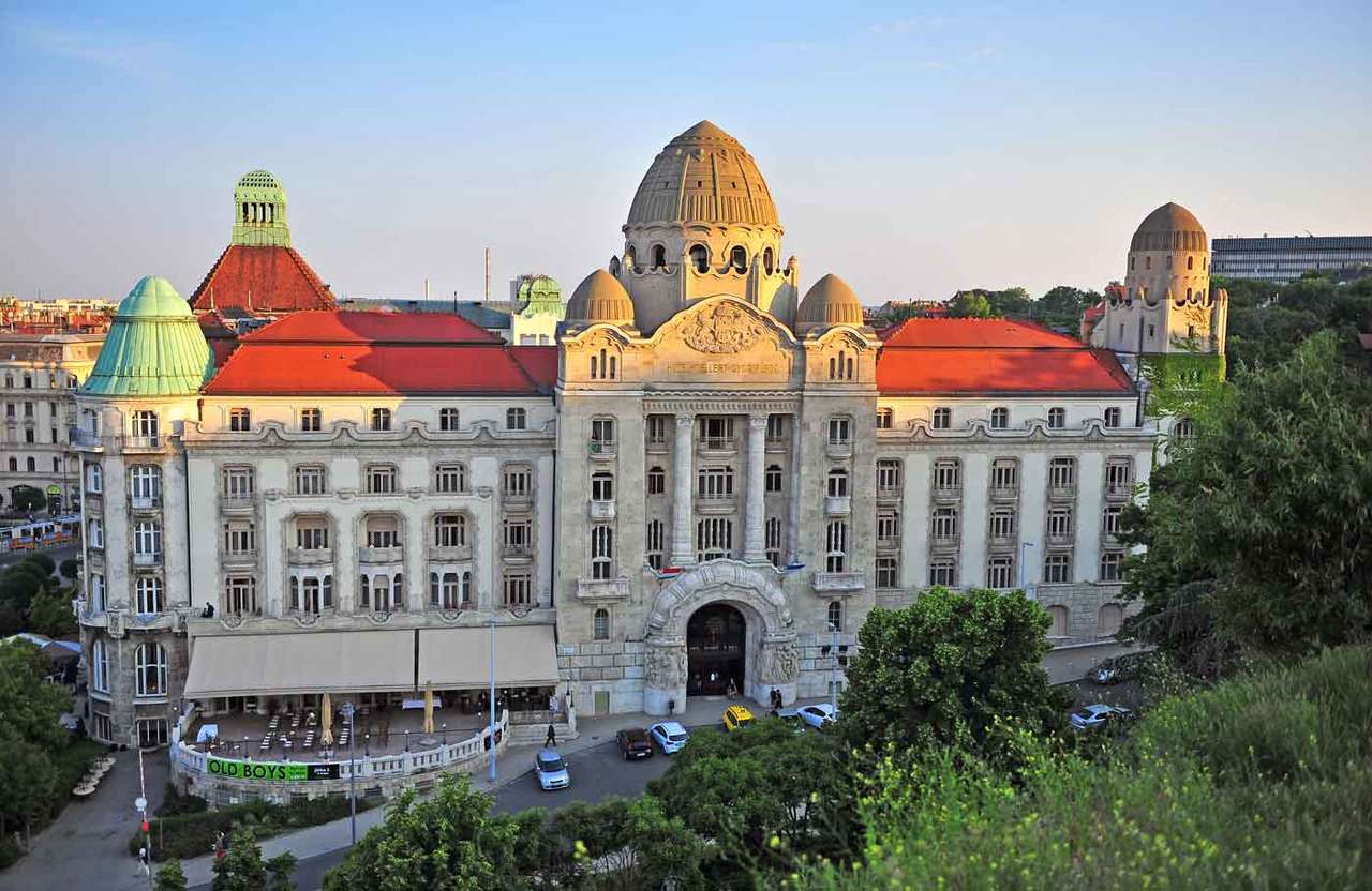 Budapeszt Hotel Gellert na Węgrzech puzzle online