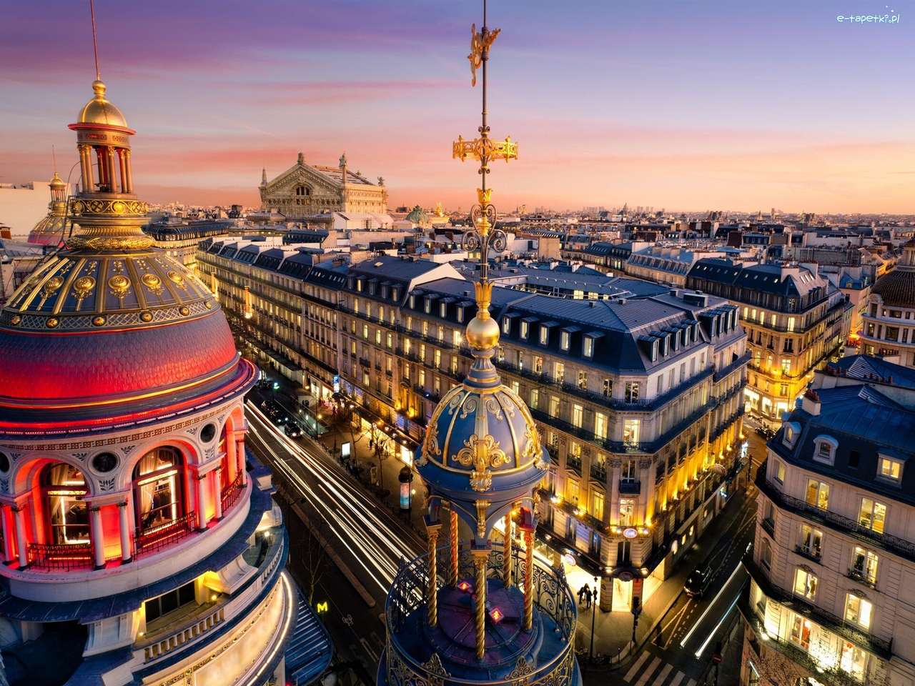 Francja, Paryż, Domy puzzle online