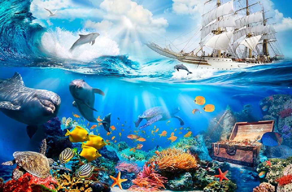 Podwodny świat. puzzle online