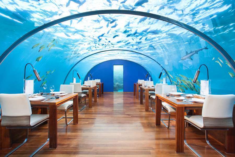 podwodna restauracja na malediwach puzzle online