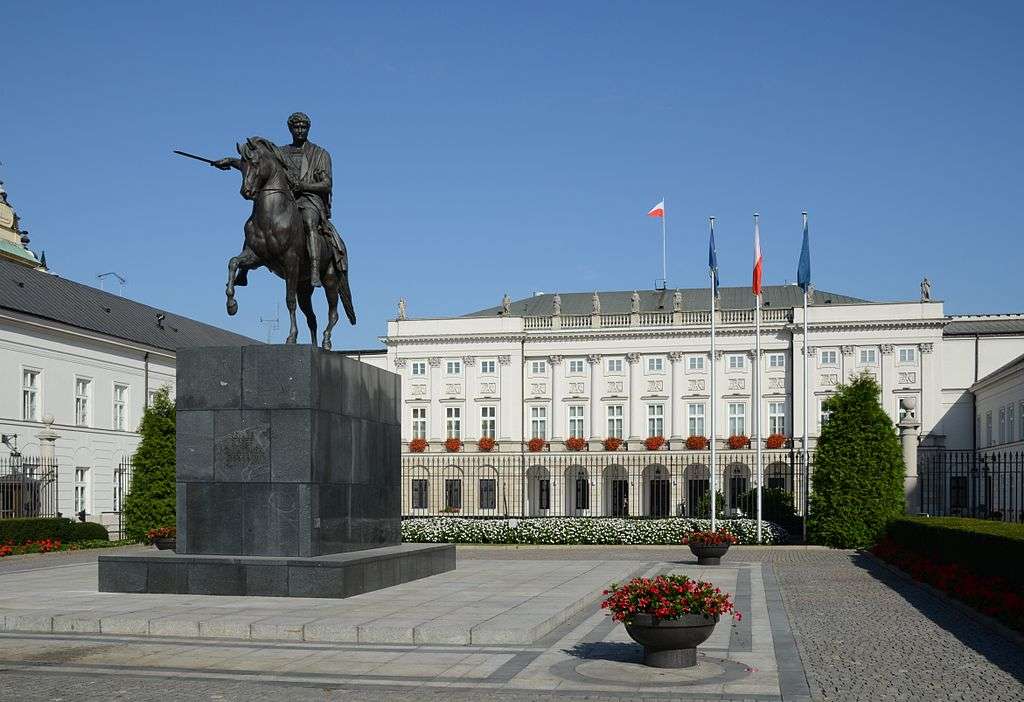 Pałac Prezydencki w Warszawie puzzle online