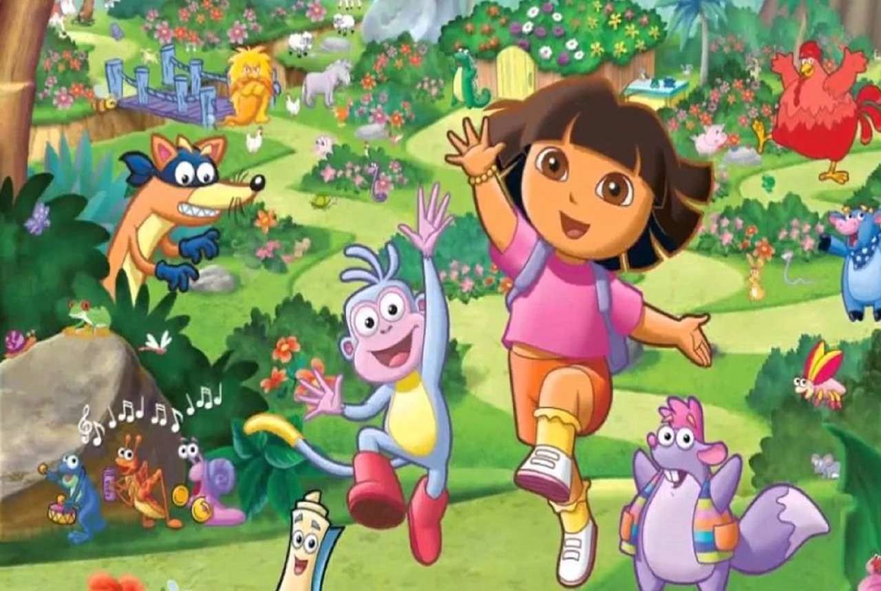 Dora l'exploratrice puzzle online