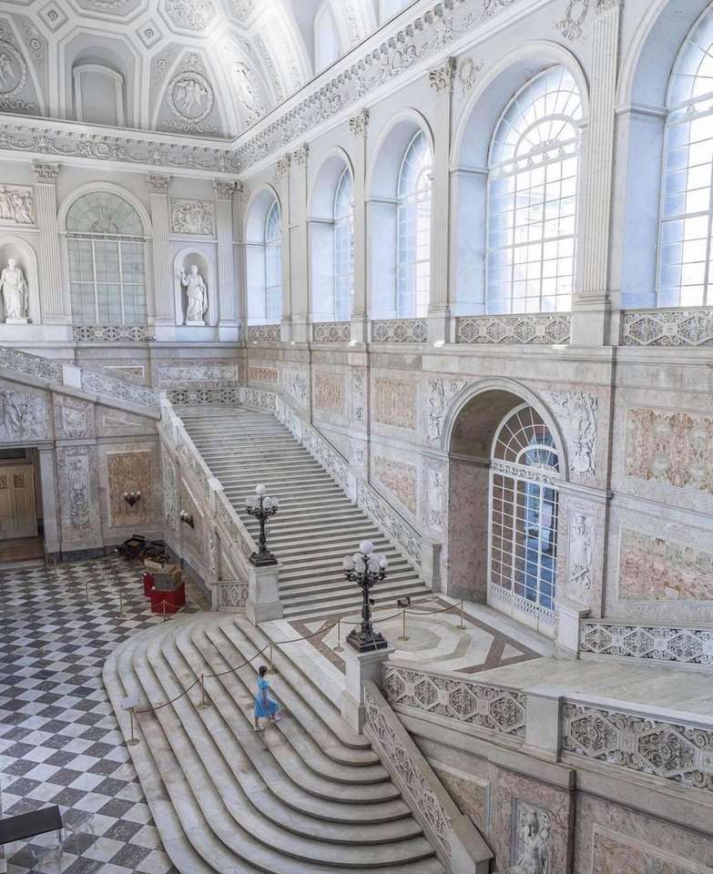 Pałac Królewski Neapol Włochy puzzle online
