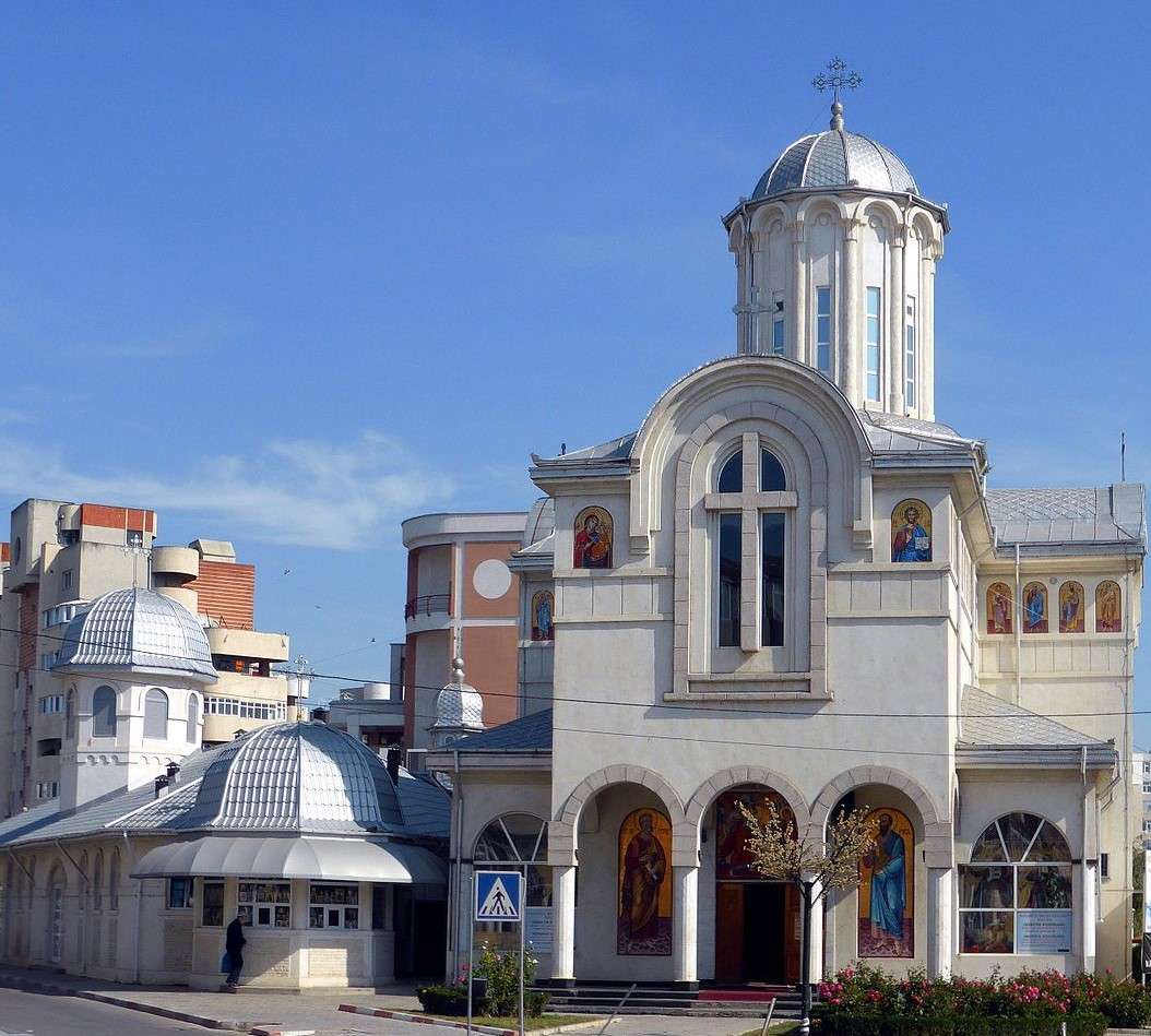 Kościół Navodari w Rumunii puzzle online
