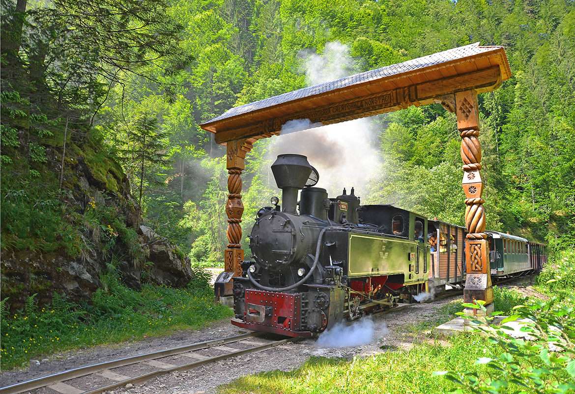 Wassertalbahn w Maramures w Rumunii puzzle online