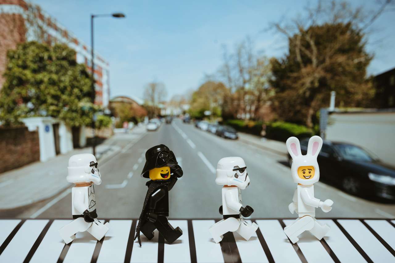 Star Wars - Beatles - Abbey Road puzzle online