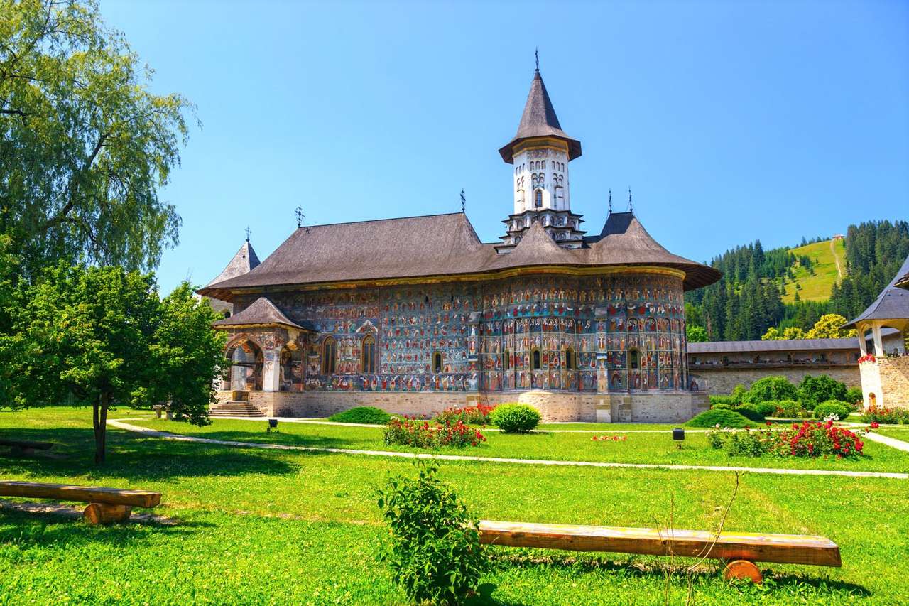 Kompleks klasztorny w Rumunii puzzle online
