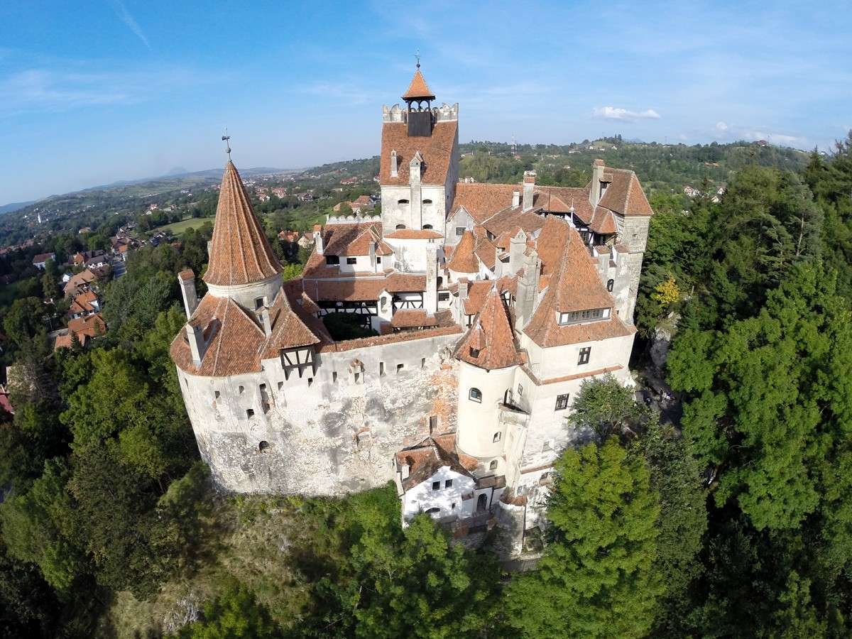 Zamek Bran w Rumunii puzzle online
