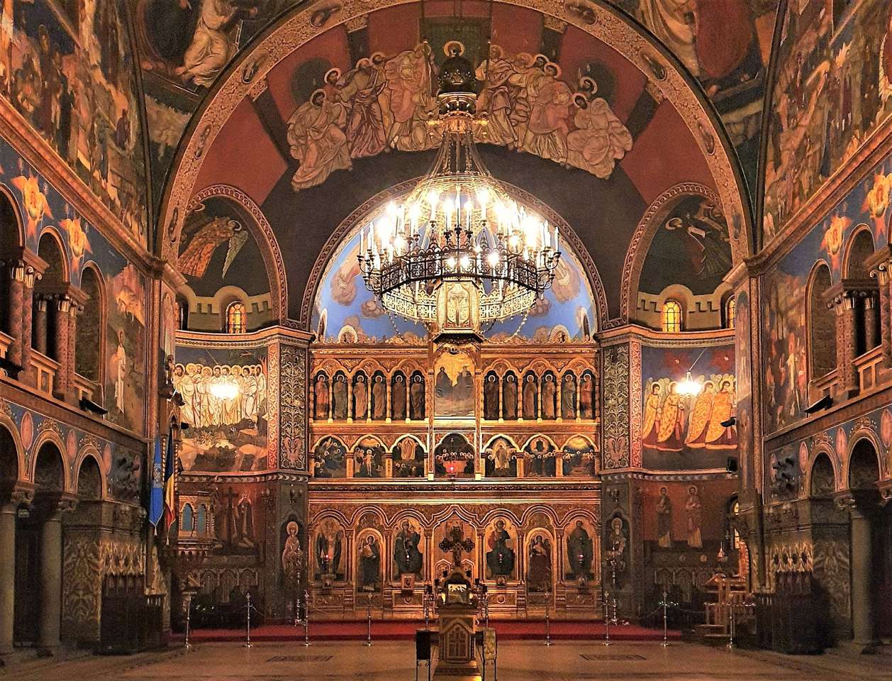 Kościół prawosławny w Sibiu, Rumunia puzzle online