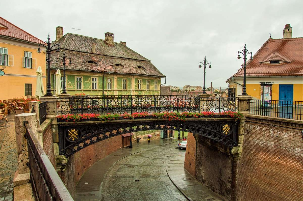 Sibiu Bridge of Lies Romania puzzle online