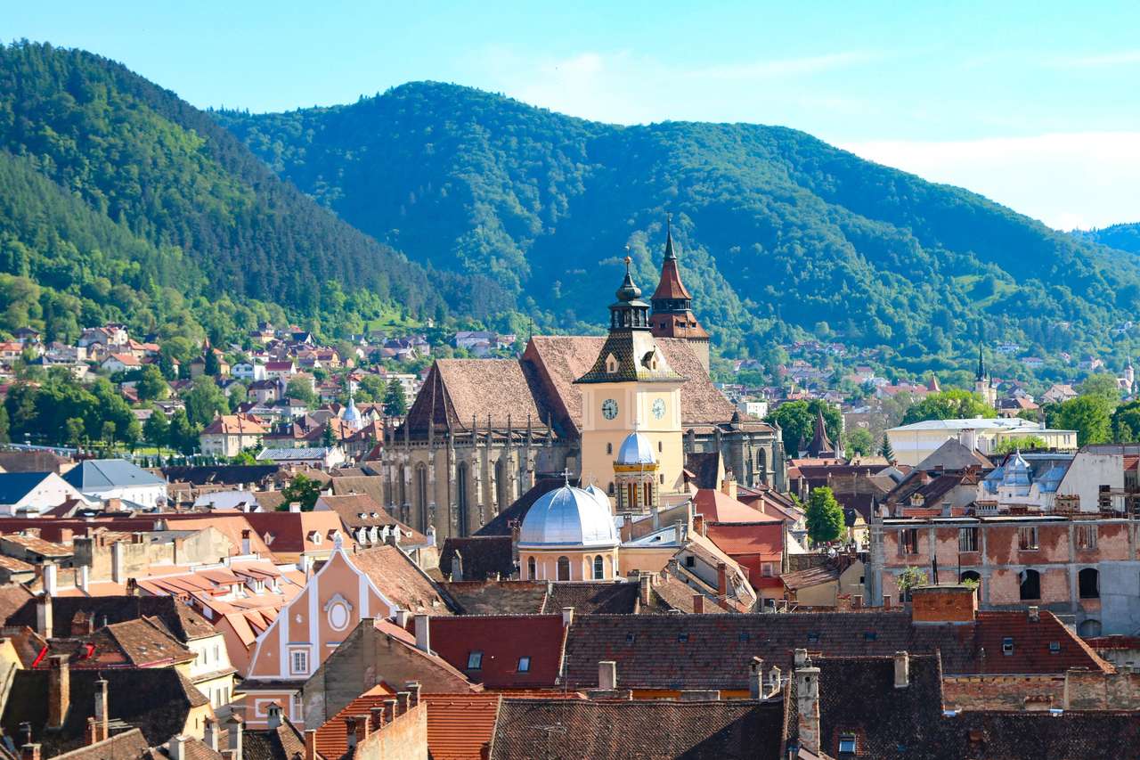 Miasto Brasov w Rumunii puzzle online