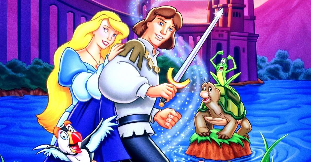 Księżniczka łabędzi puzzle online