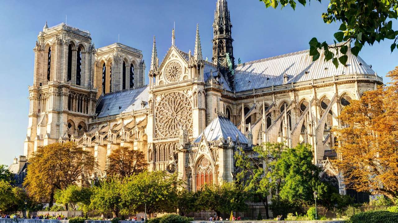 Notre Dame puzzle online