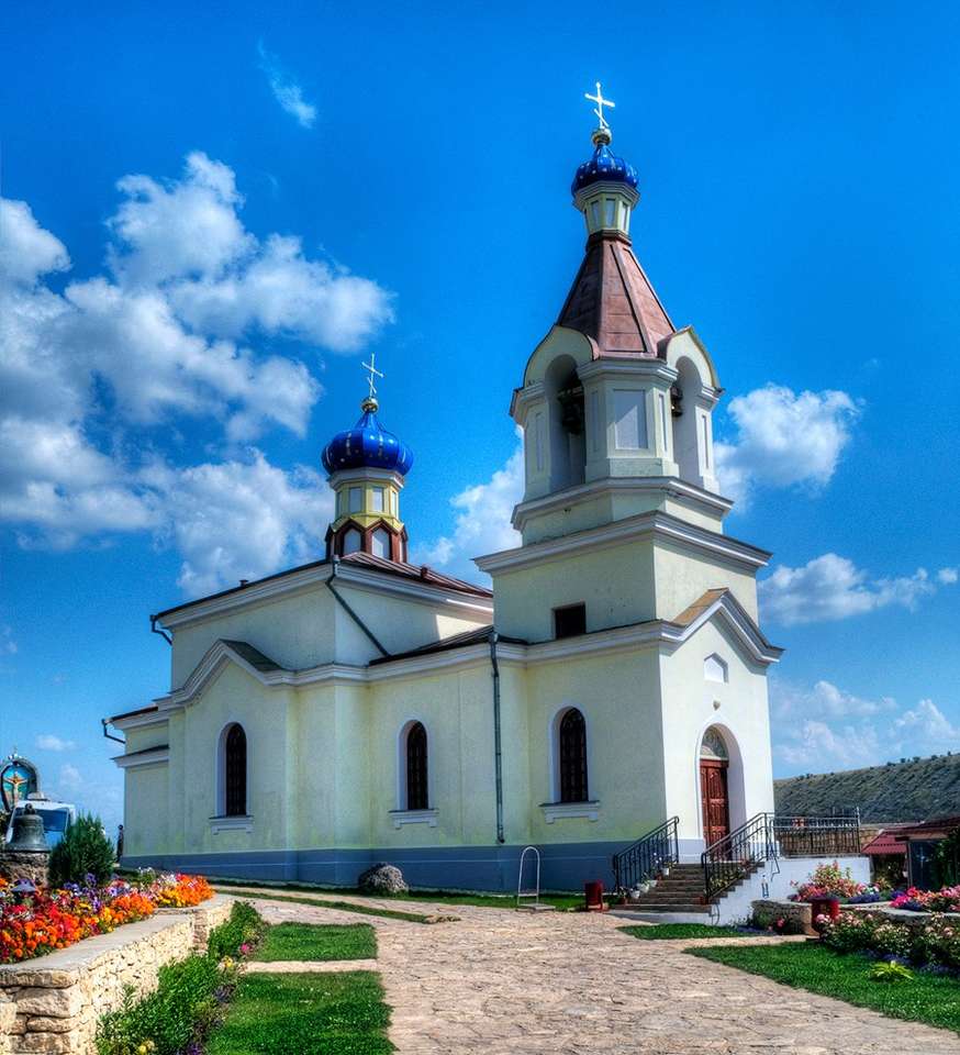 Kościół Orheiul Vechi w Mołdawii puzzle online