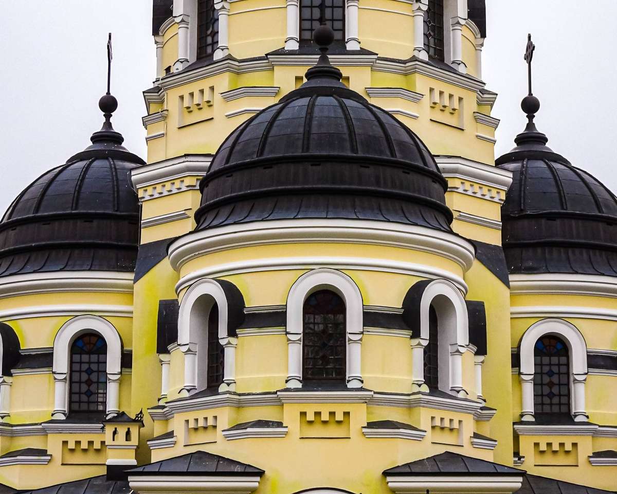 Kościół Capriana w Mołdawii puzzle online