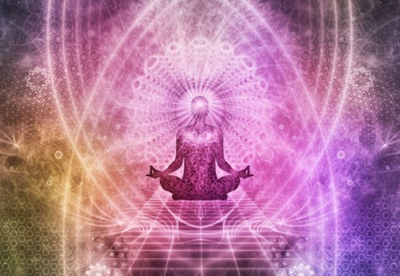 Duchowa medytacja jogi puzzle online