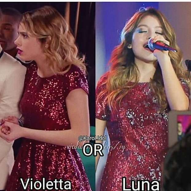 Luna Valente i Violetta Castillo puzzle online