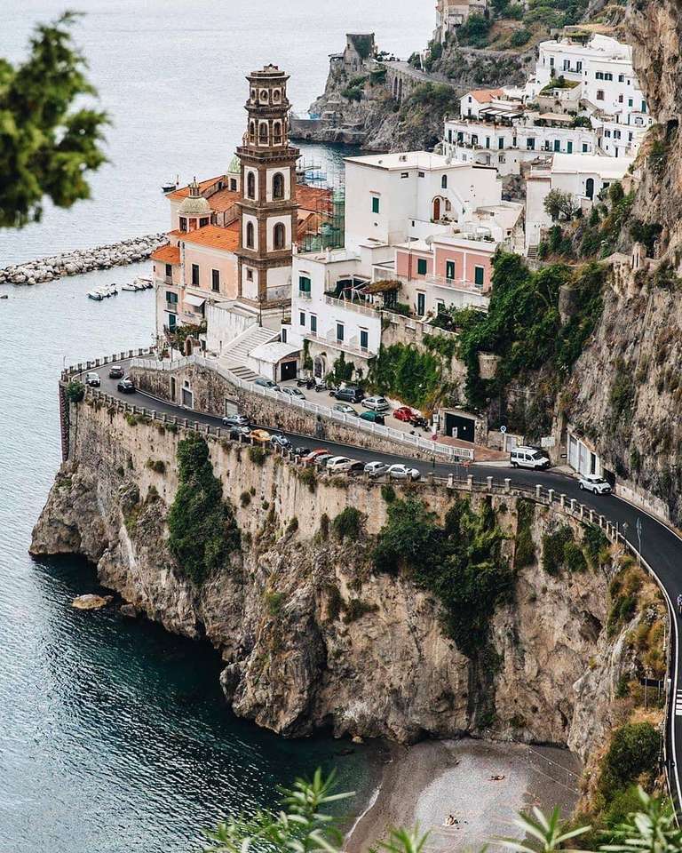 Wybrzeże Amalfi. puzzle online