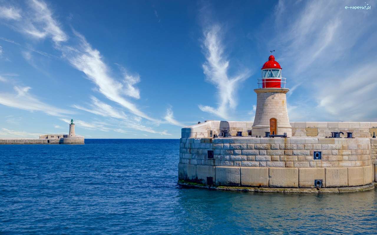 Morze na Malcie, Latarnie morskie puzzle online