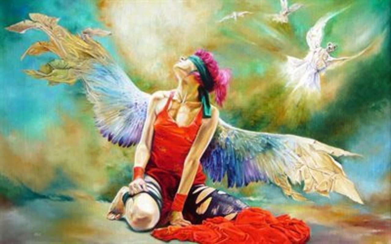 "Angel Girl" od Vladimir Kuklinskiego puzzle online