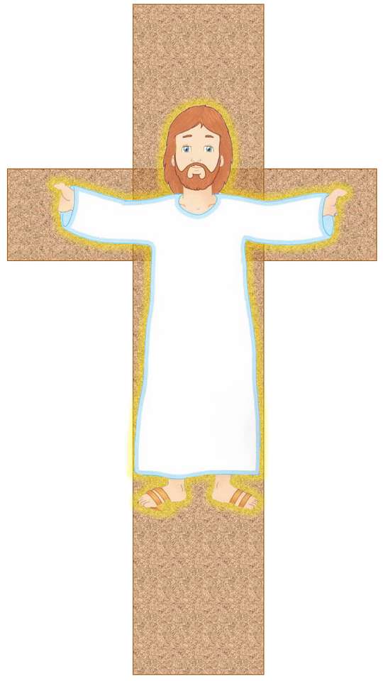 Jezus na krzyżu puzzle online