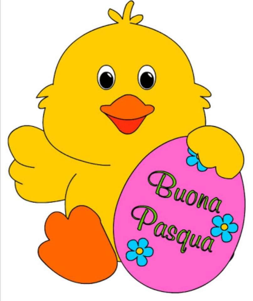 Puzzle Chick Happy Easter puzzle online