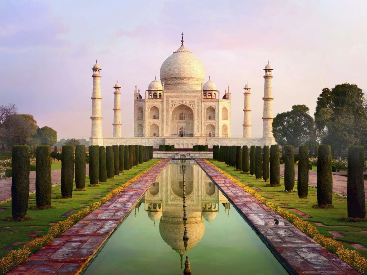 Niesławny Taj Mahal puzzle online