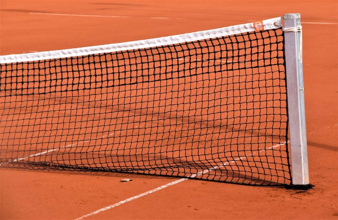 brązowa i biała sieć tenisowa puzzle online