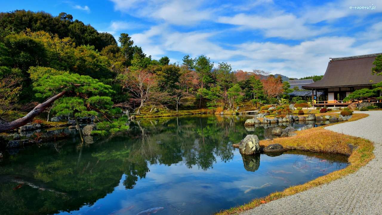 Kyoto-jardim quebra-cabeça